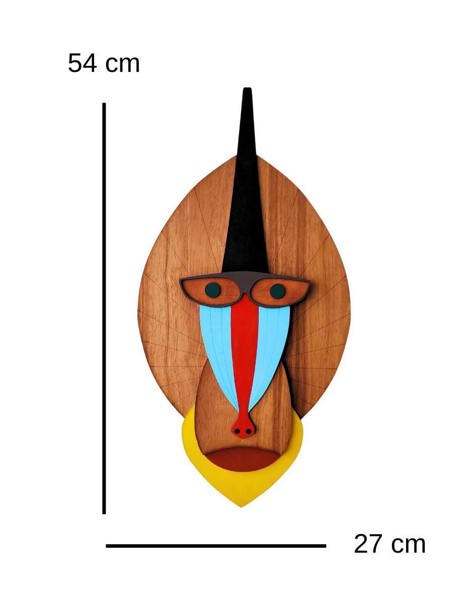 Accesorio decorativo arte africano 7