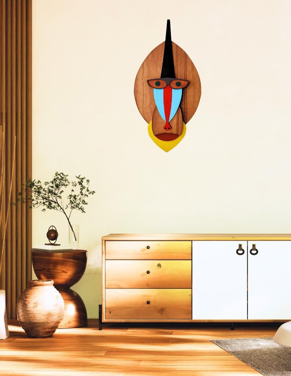 Accesorio decorativo arte africano 6