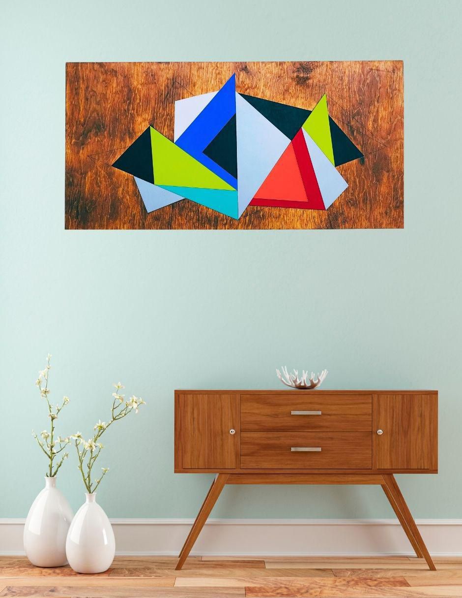 Cuadro decorativo arte abstracto 4