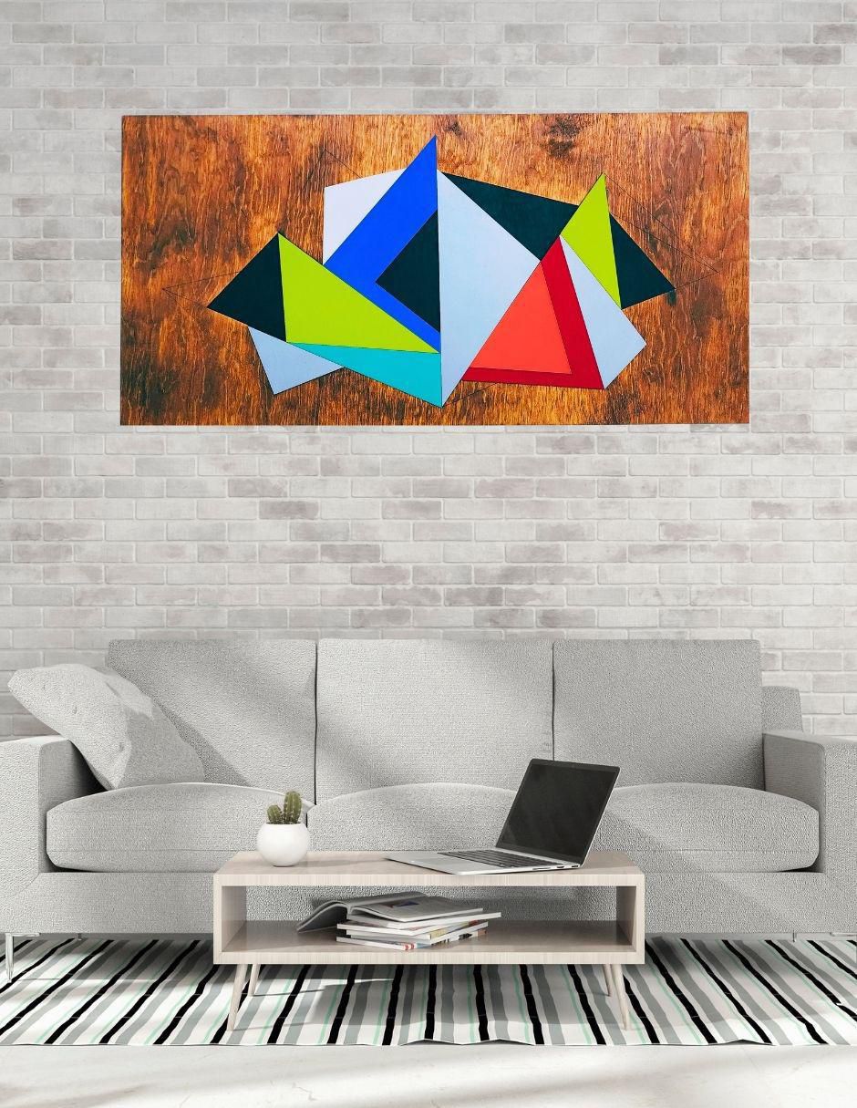 Cuadro decorativo arte abstracto 6