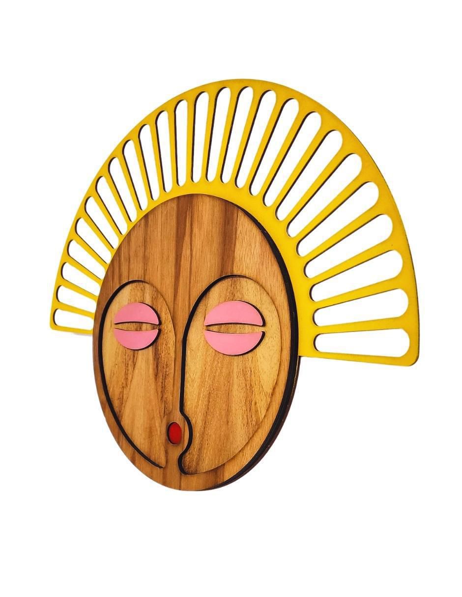 Accesorio decorativo arte africano 3