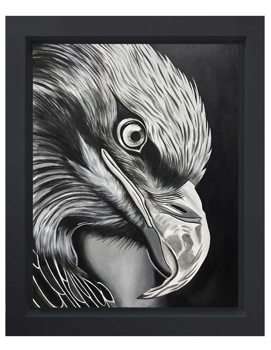 Pintura Eagle técnica mixta