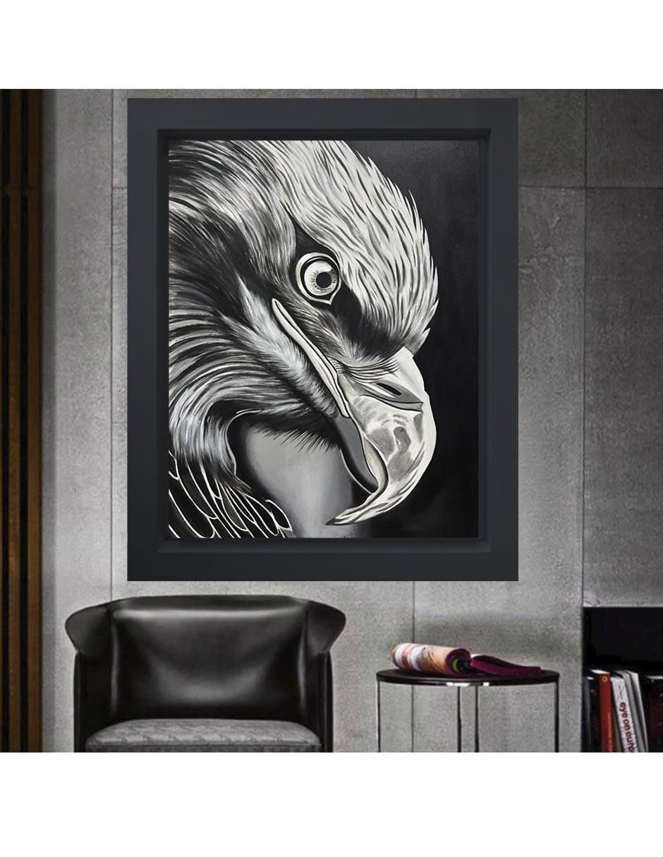 Pintura Eagle técnica mixta 2