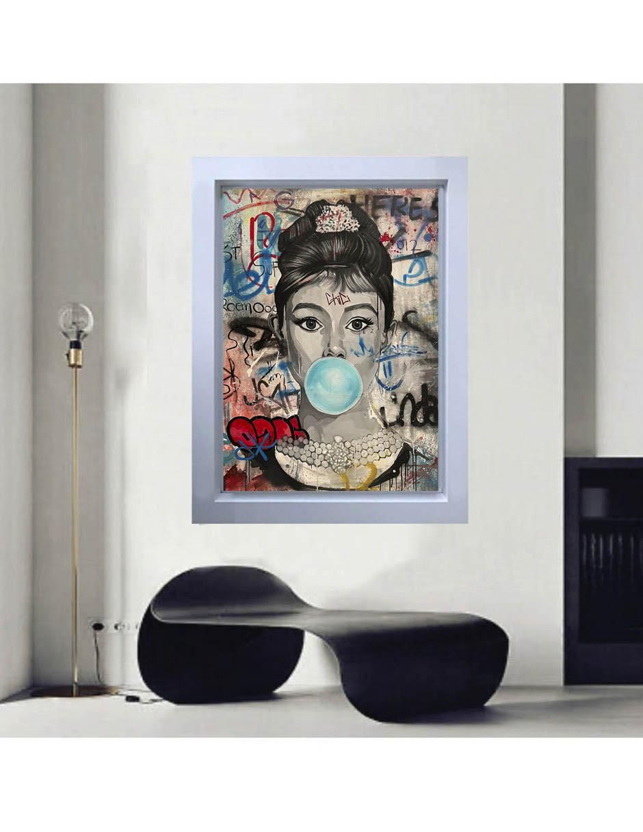 Pintura High Society técnica mixta 3