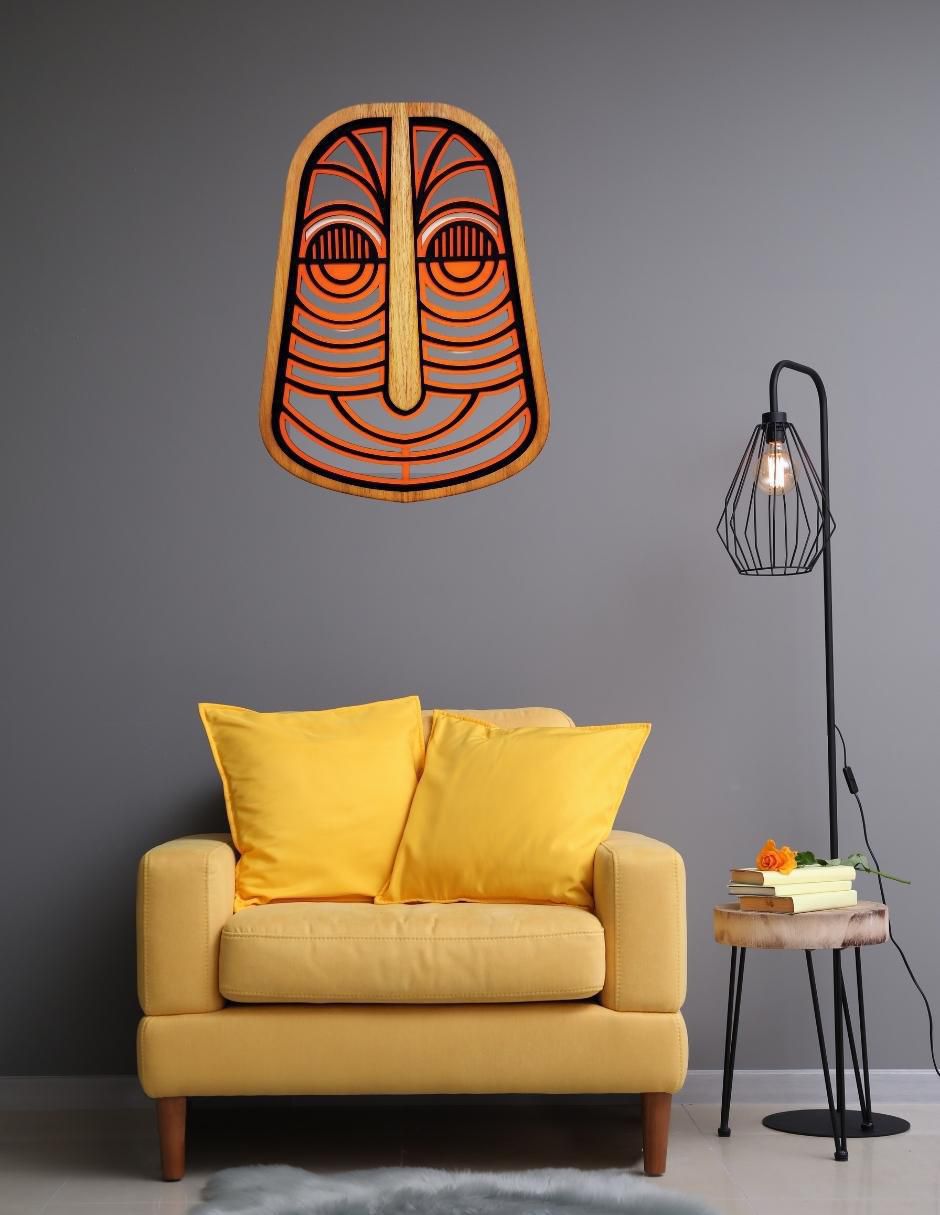 Accesorio decorativo arte africano 5