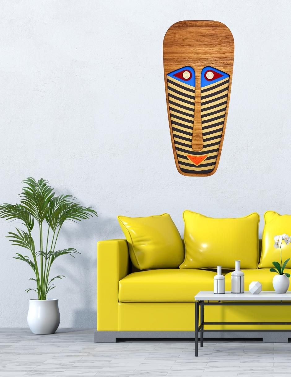 Accesorio decorativo arte africano 5