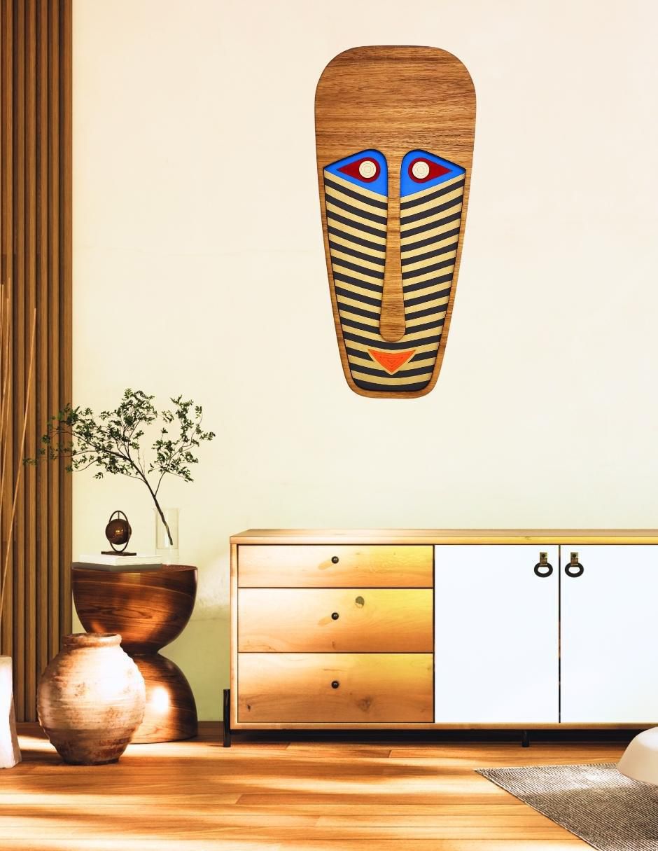 Accesorio decorativo arte africano 6