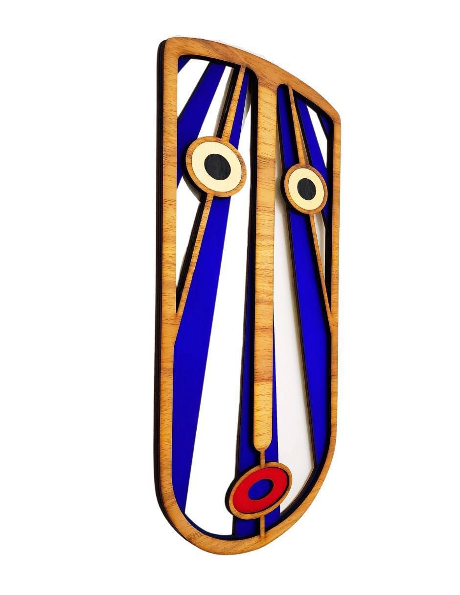 Accesorio decorativo arte africano 6