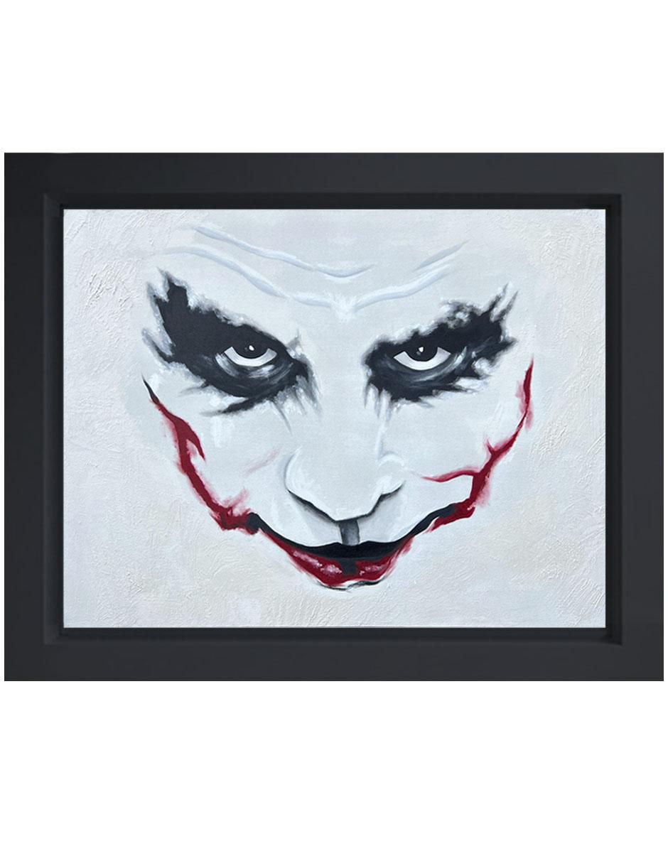 Pintura Joker técnica mixta