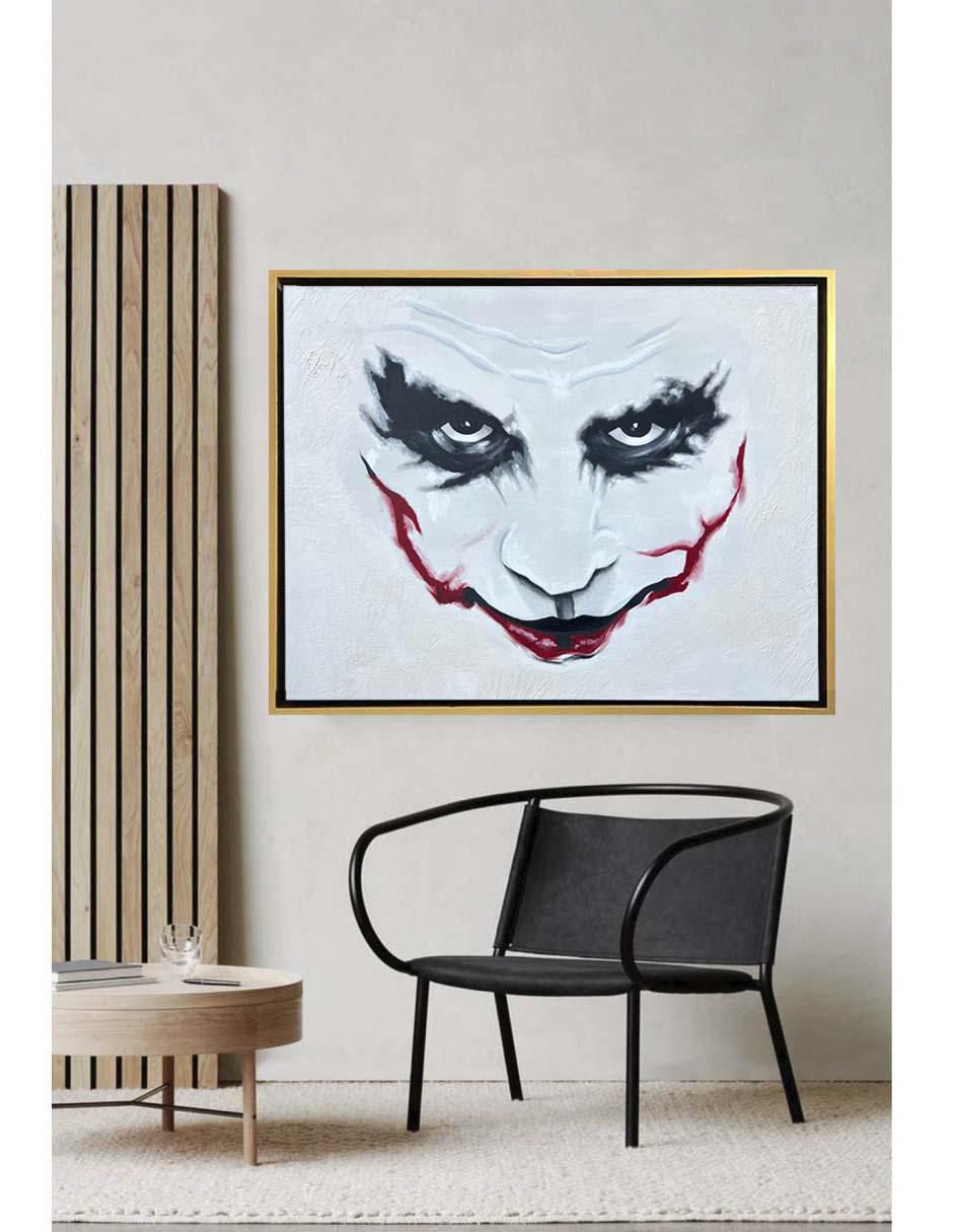 Pintura Joker técnica mixta 3