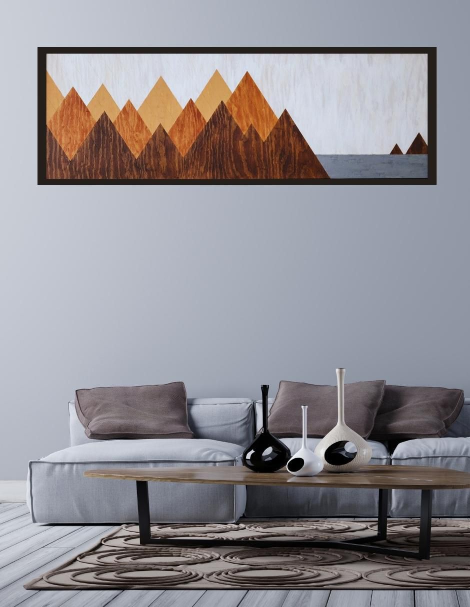 Cuadro decorativo arte tribal 4