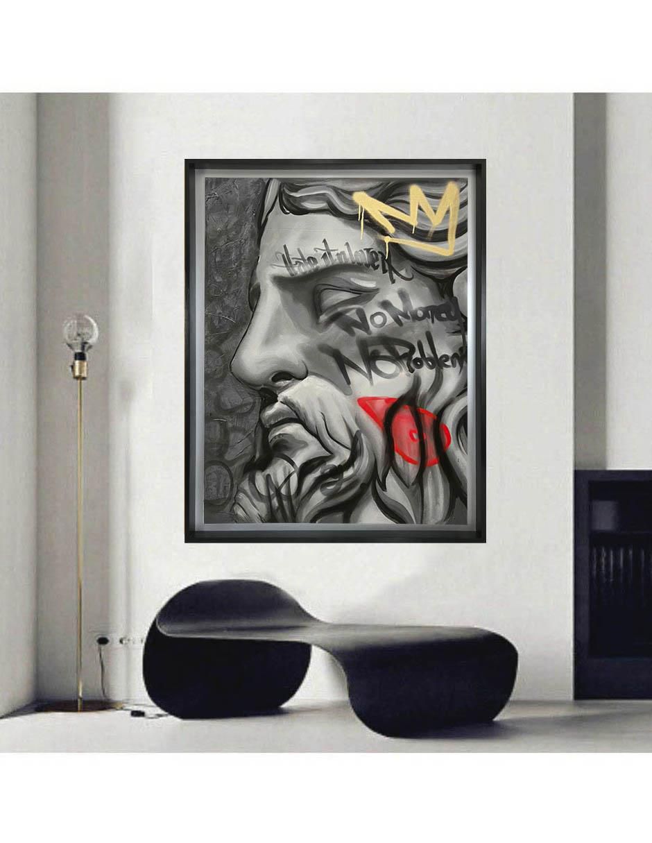 Pintura David técnica mixta Milleniart 3