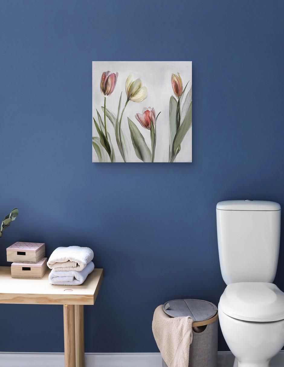 Pintura Floral técnica mixta 3