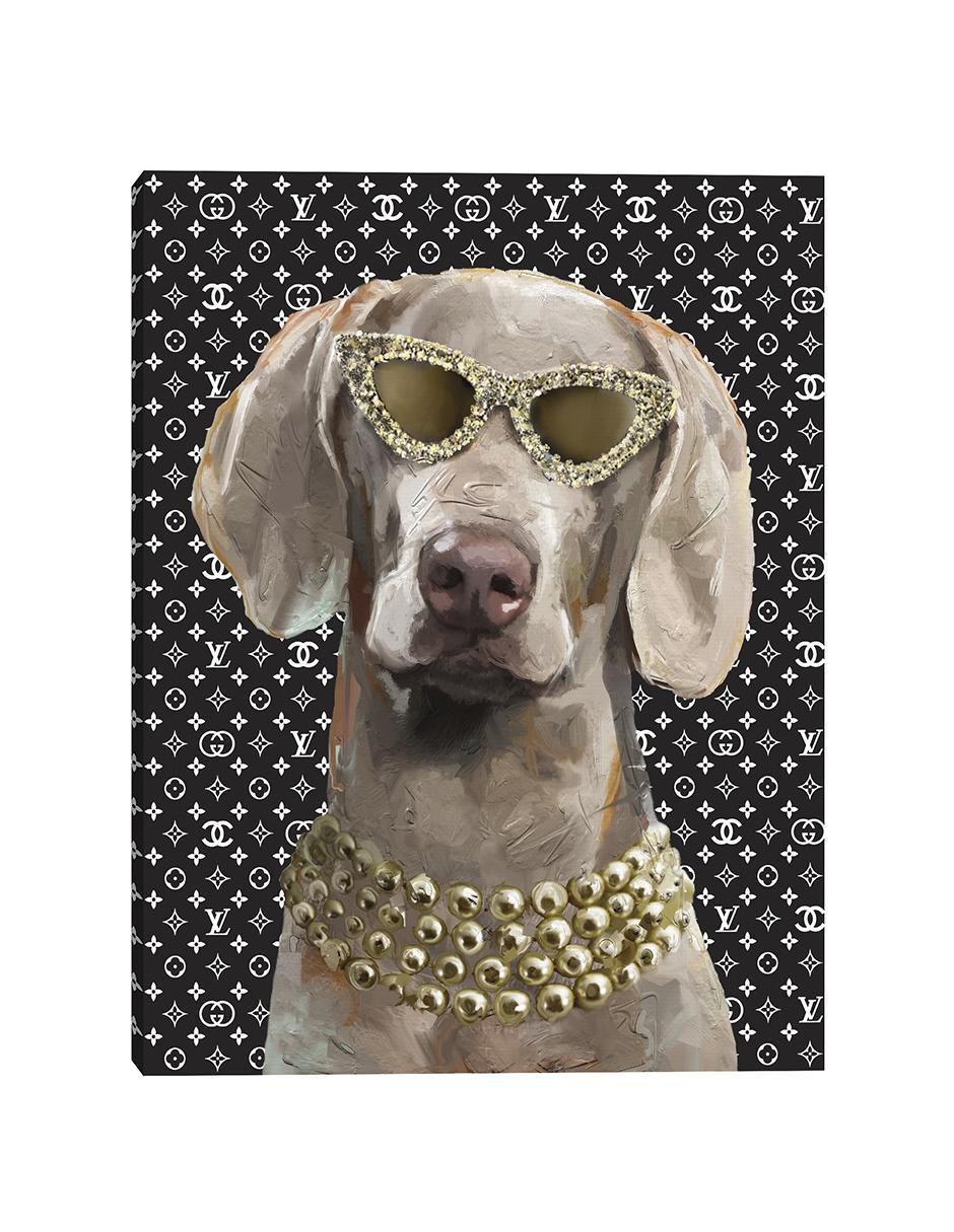 Pintura Doggie Diva II técnica mixta