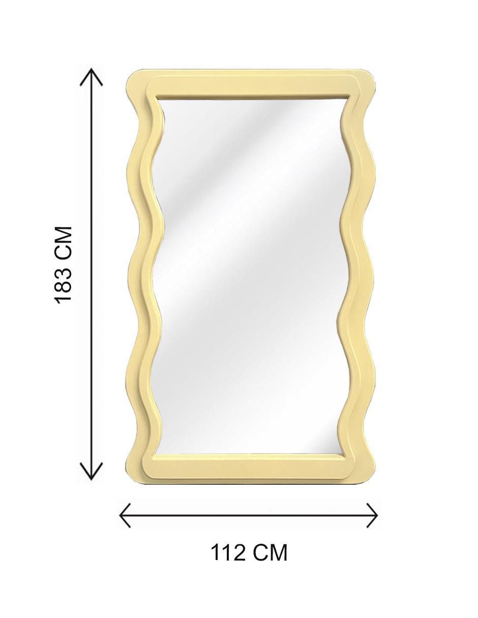 Espejo rectangular Wave 5
