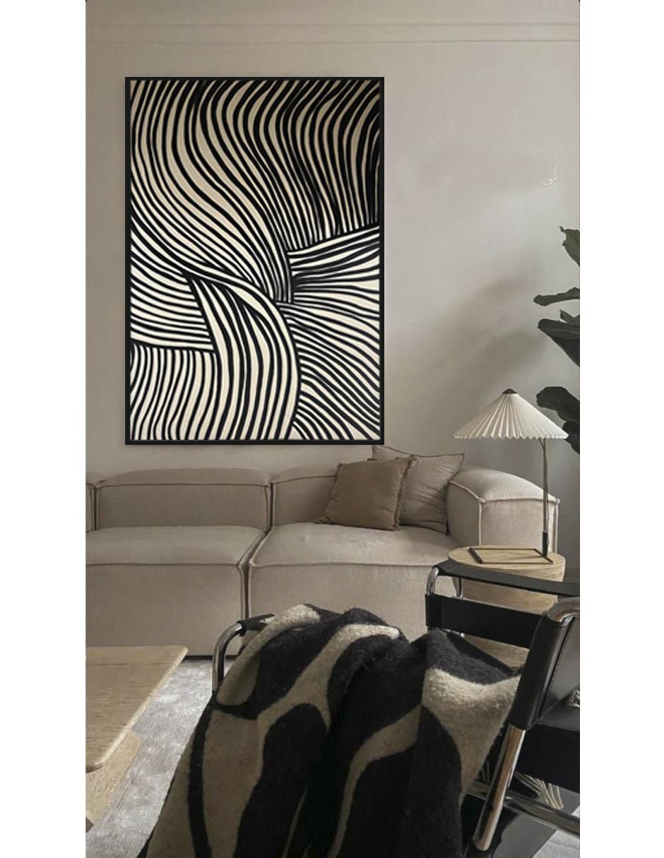 Pintura Nudos 4 vistas técnica acrílico 4