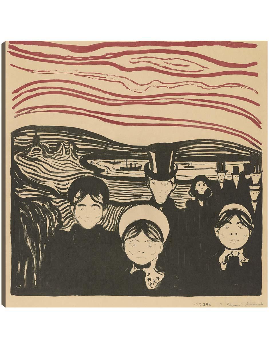 Cuadro decorativo Angustia (1896)