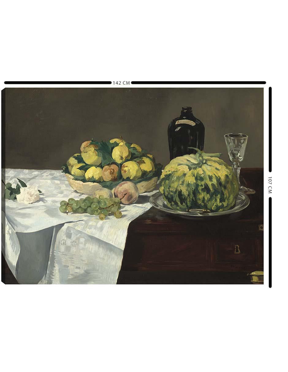Cuadro decorativo Bodegón con melón 3