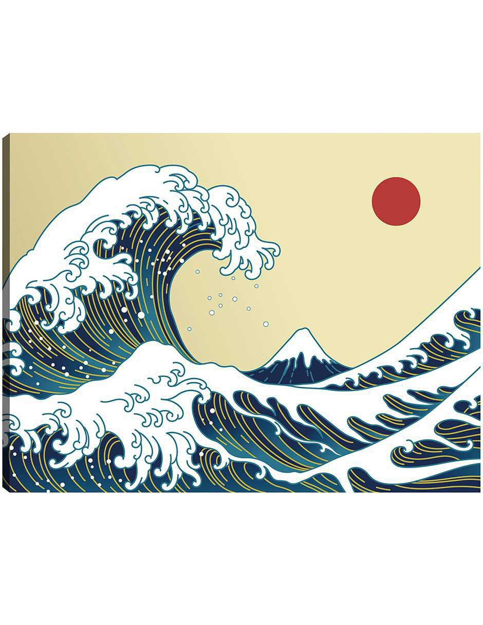 Cuadro decorativo Gran ola oceánica