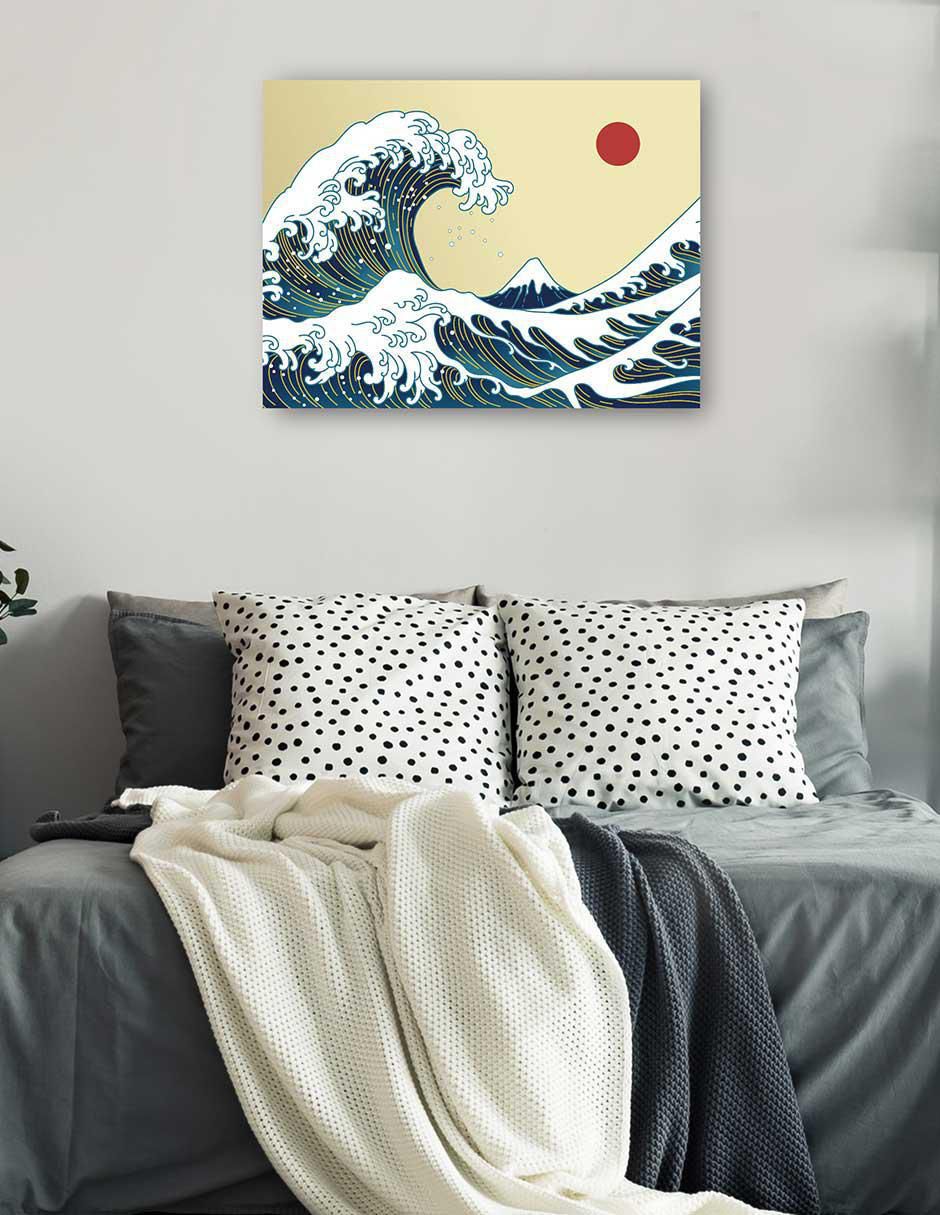 Cuadro decorativo Gran ola oceánica 2