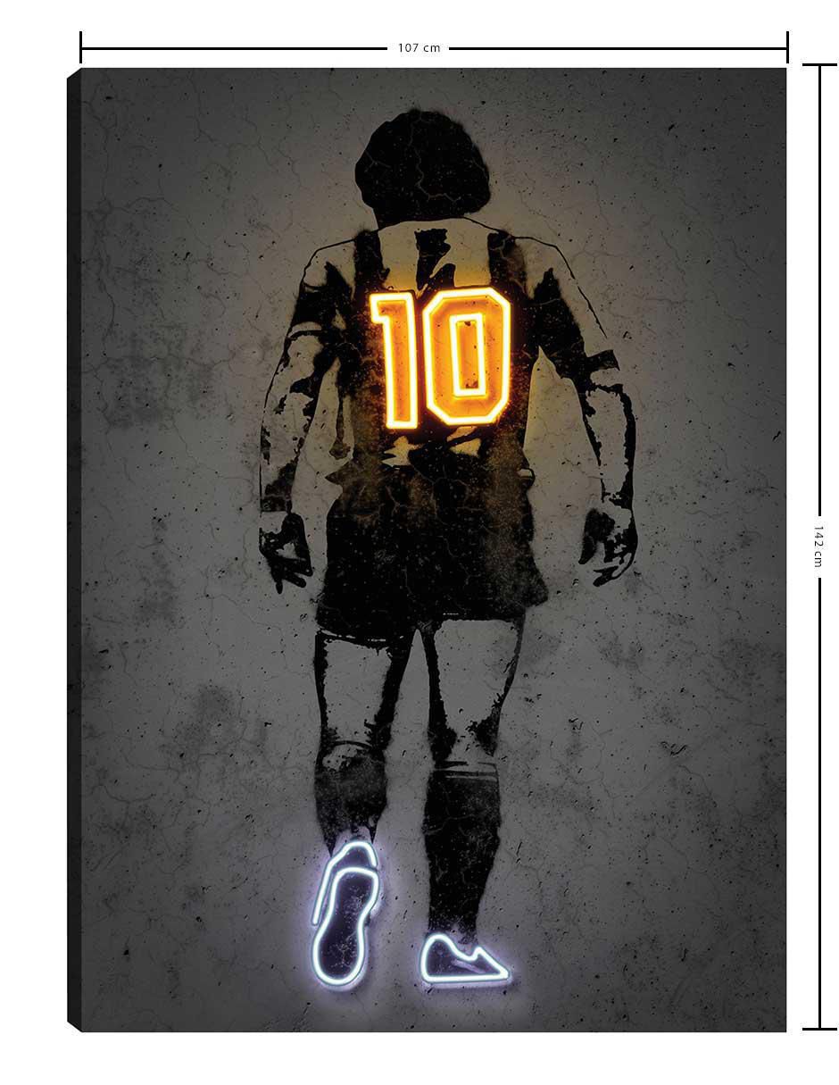Cuadro decorativo Maradona 3