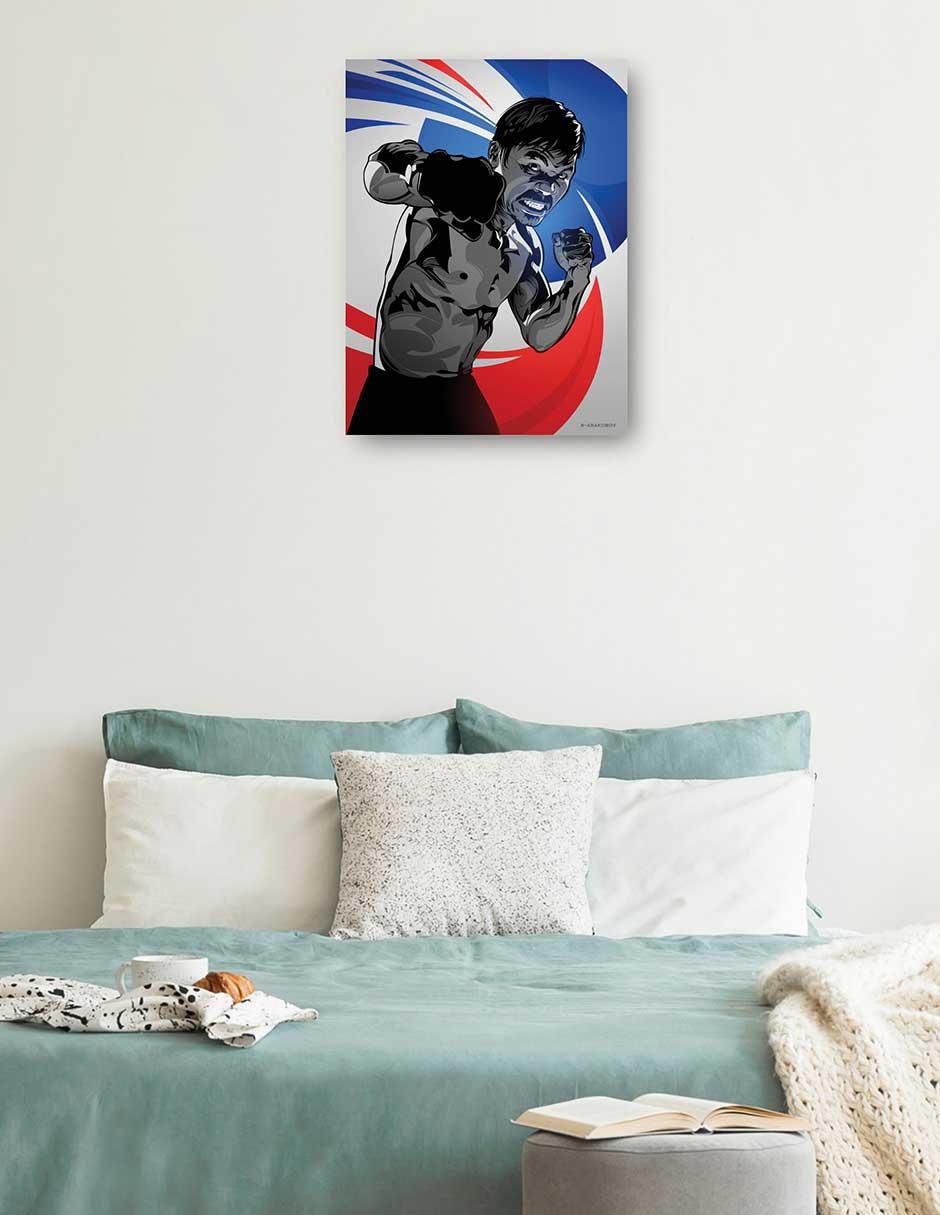 Cuadro decorativo Manny Pacquiao 2