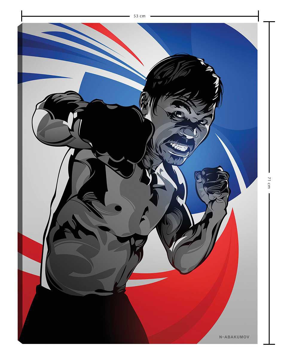 Cuadro decorativo Manny Pacquiao 3