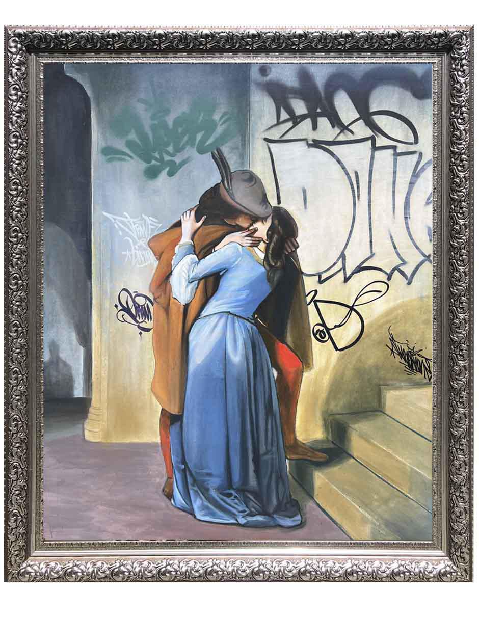 Pintura técnica mixta Francés