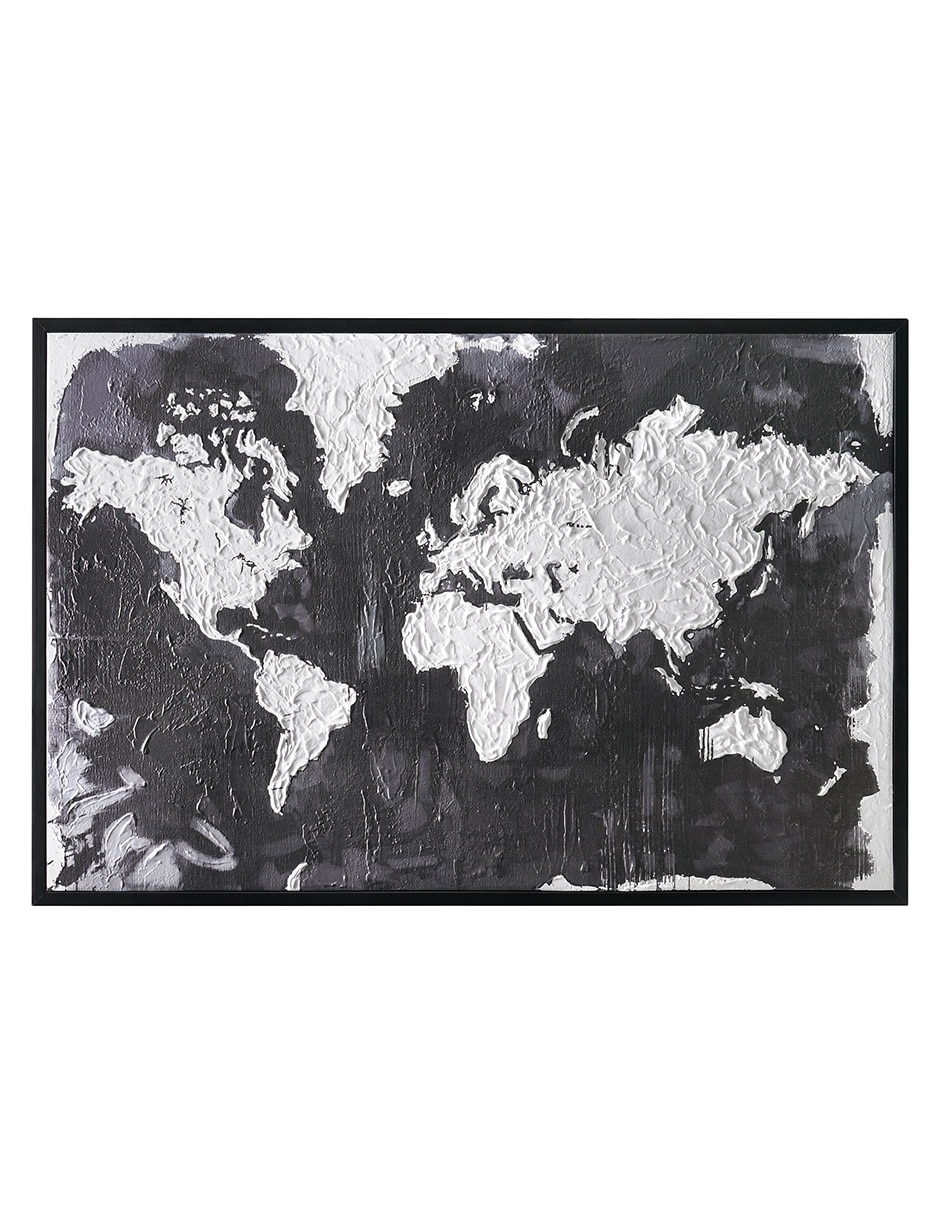 Accesorio decorativo Mapa del mundo Accesorio decorativo Mapa del mundo