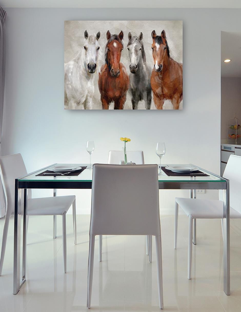Pintura Amigos técnica acrílico Animales 3