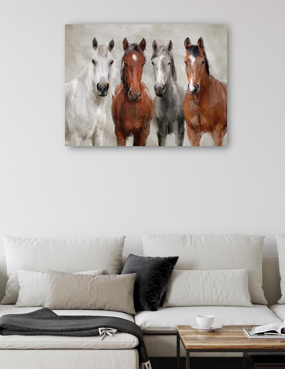 Pintura Amigos técnica acrílico Animales 4