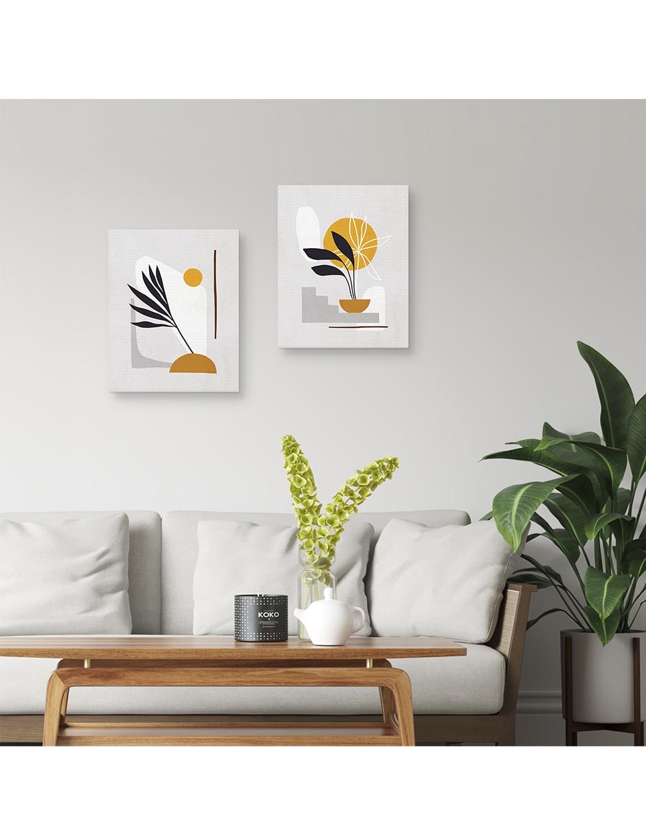 Pintura Las formas de la naturaleza técnica mixta 2