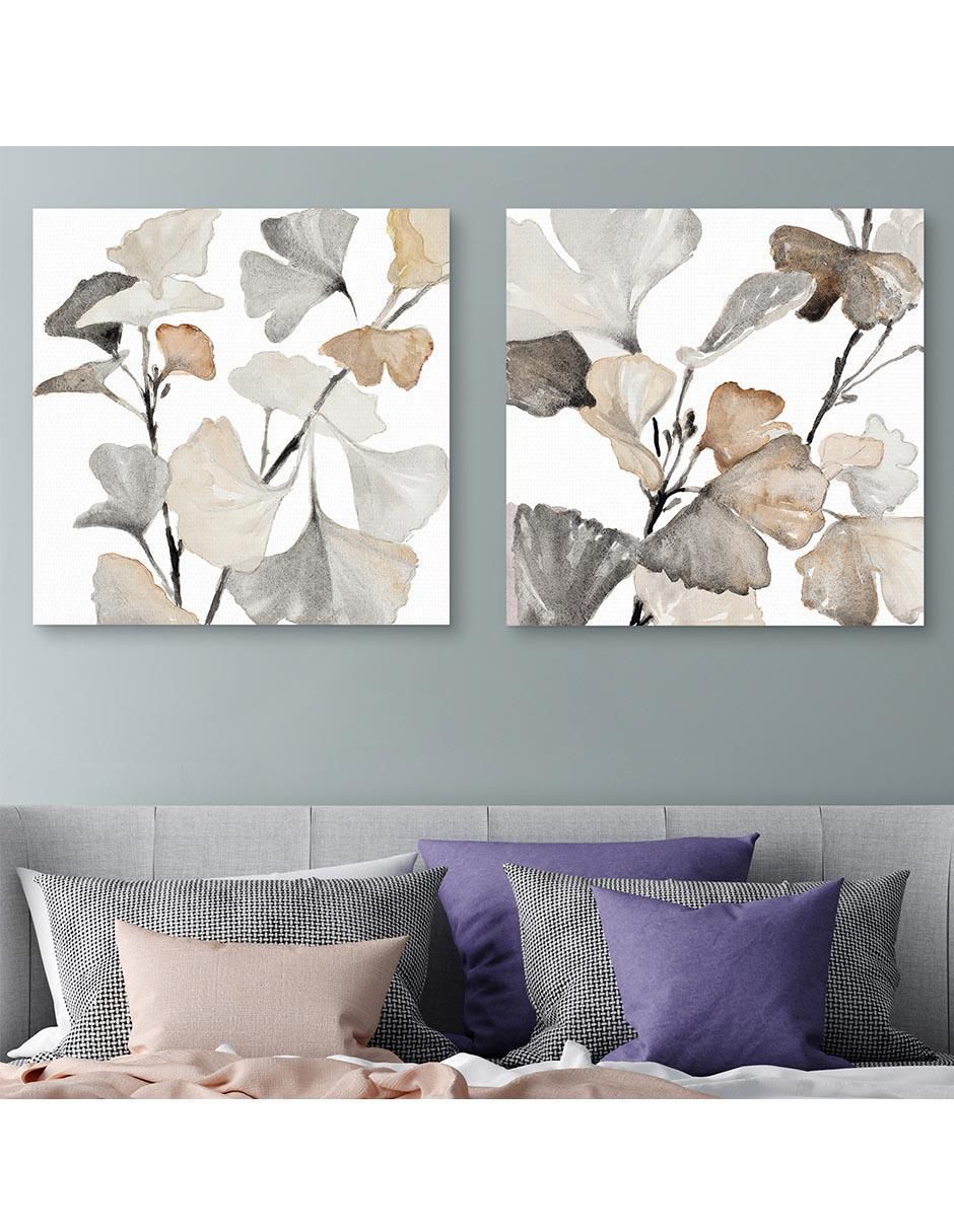 Pintura Tallos neutros de Ginko I técnica mixta Tallos neutros de Ginko 3