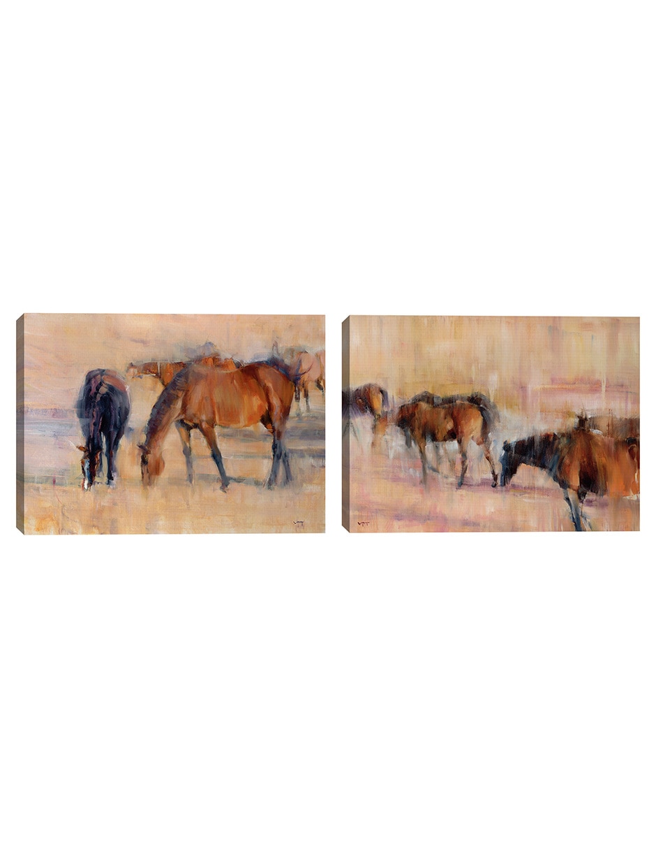Pintura Kentucky Mañana I técnica mixta
