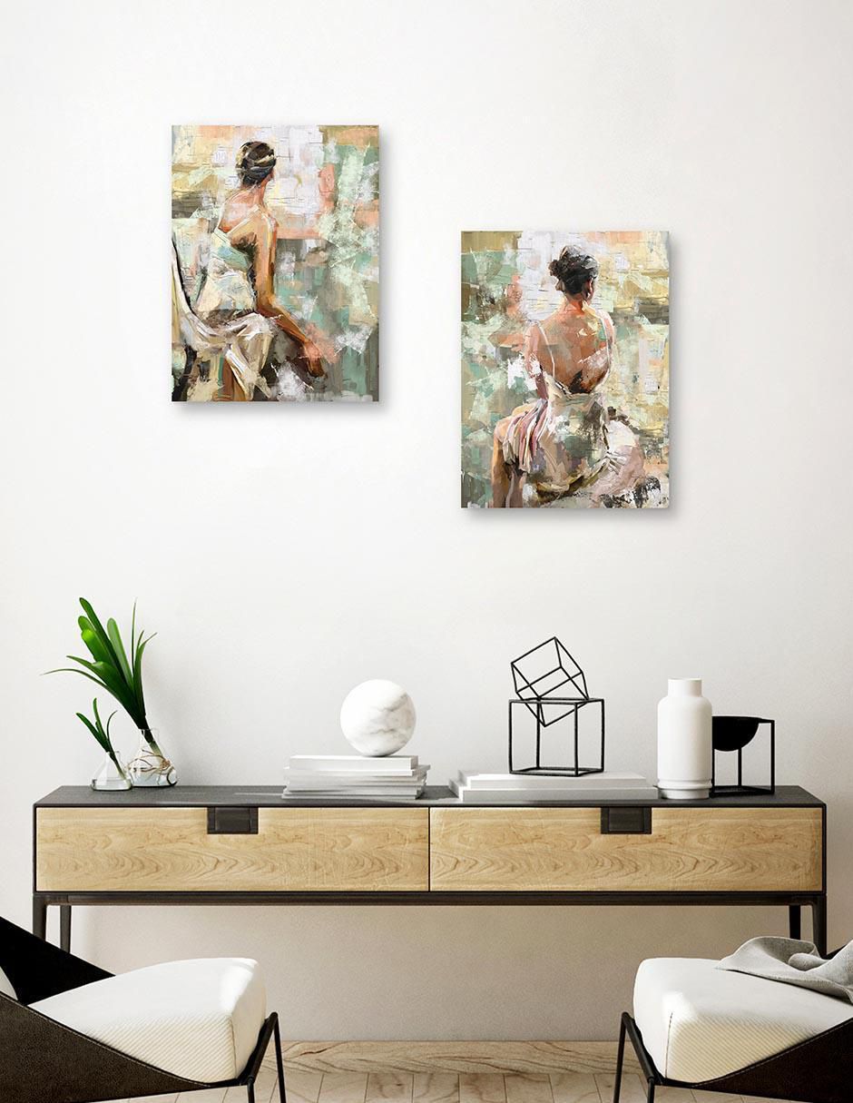 Pintura Intuicion I técnica mixta Intuicion II 3