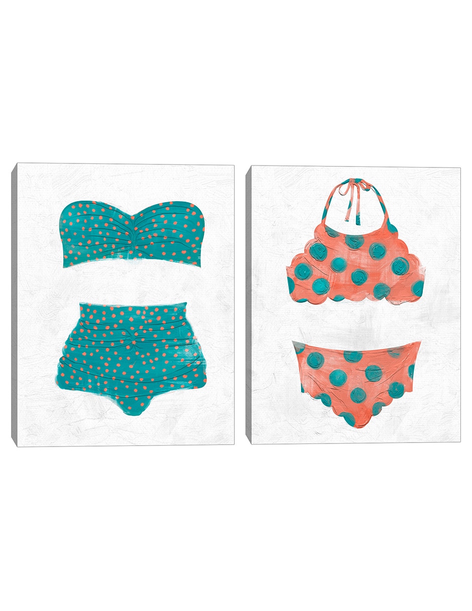 Pintura Bikini de Lunares IV técnica mixta Pintura Bikini de Lunares IV técnica mixta