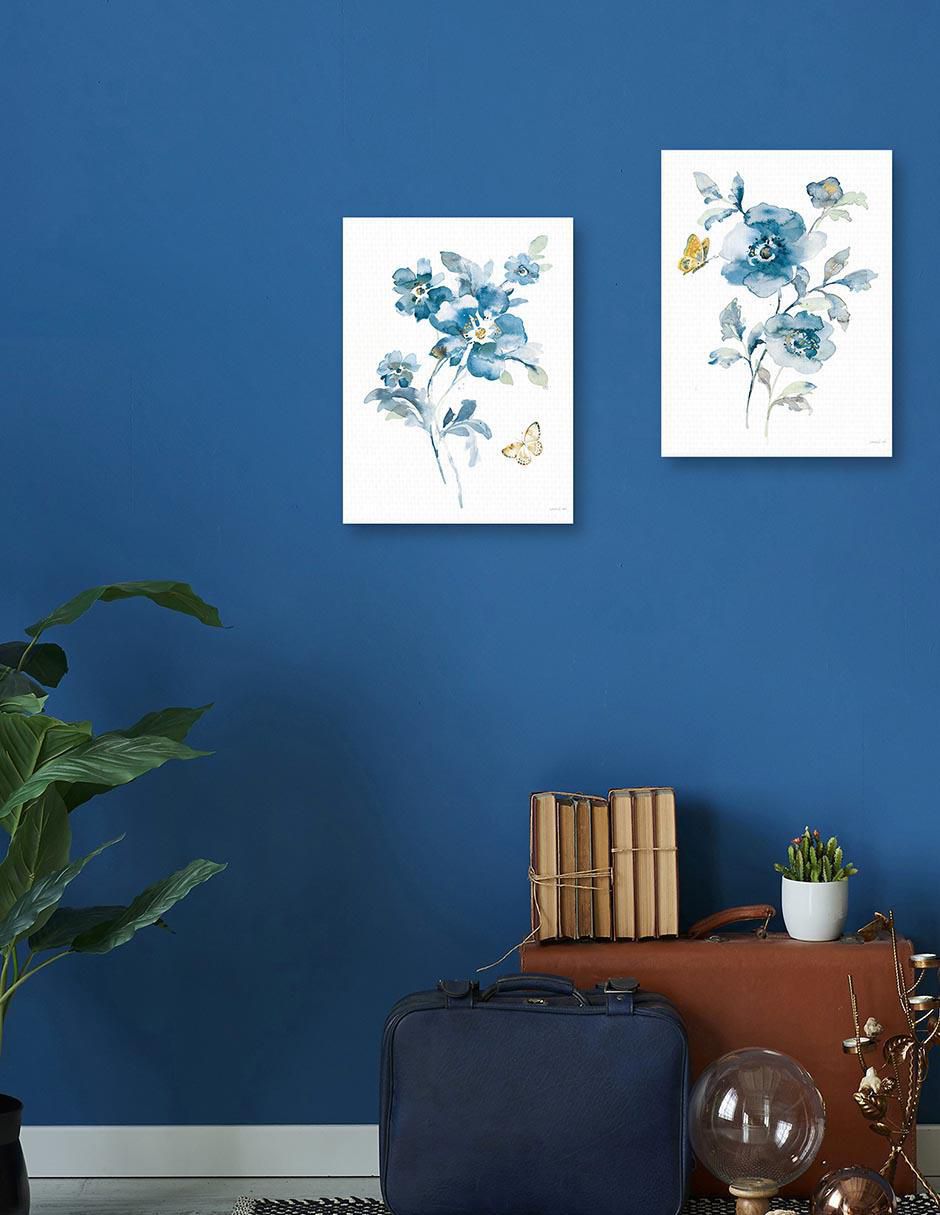 Pintura Blues of Summer I técnica mixta 4