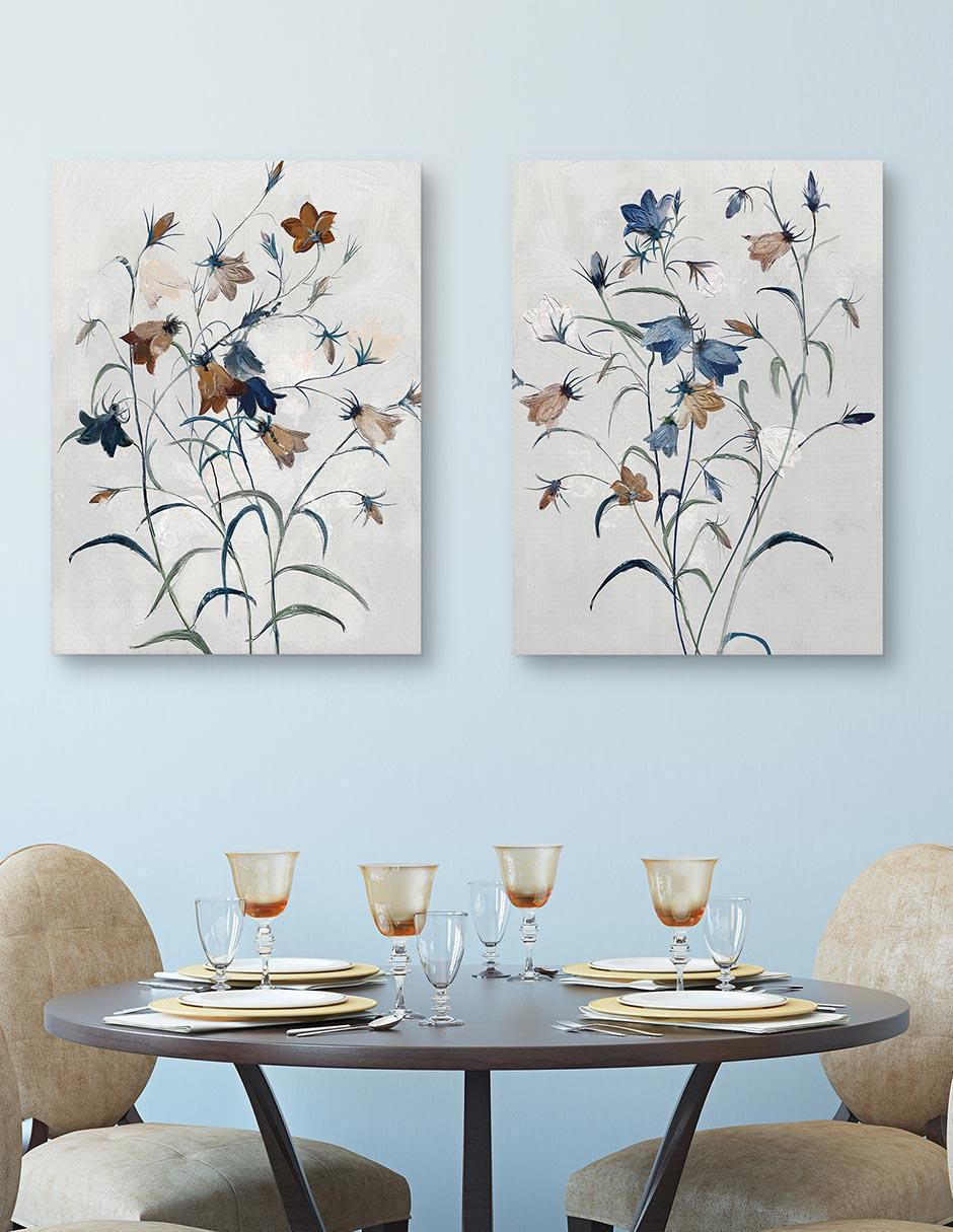 Pintura Secretos del jardin I técnica mixta 3