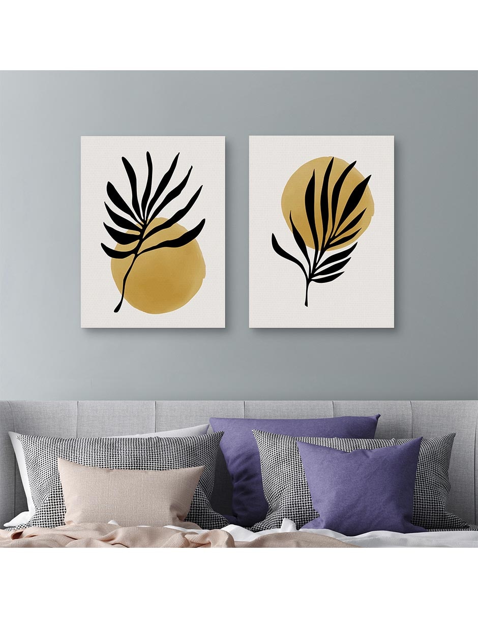 Pintura Planta Jazzy Jungle Sun técnica mixta 2