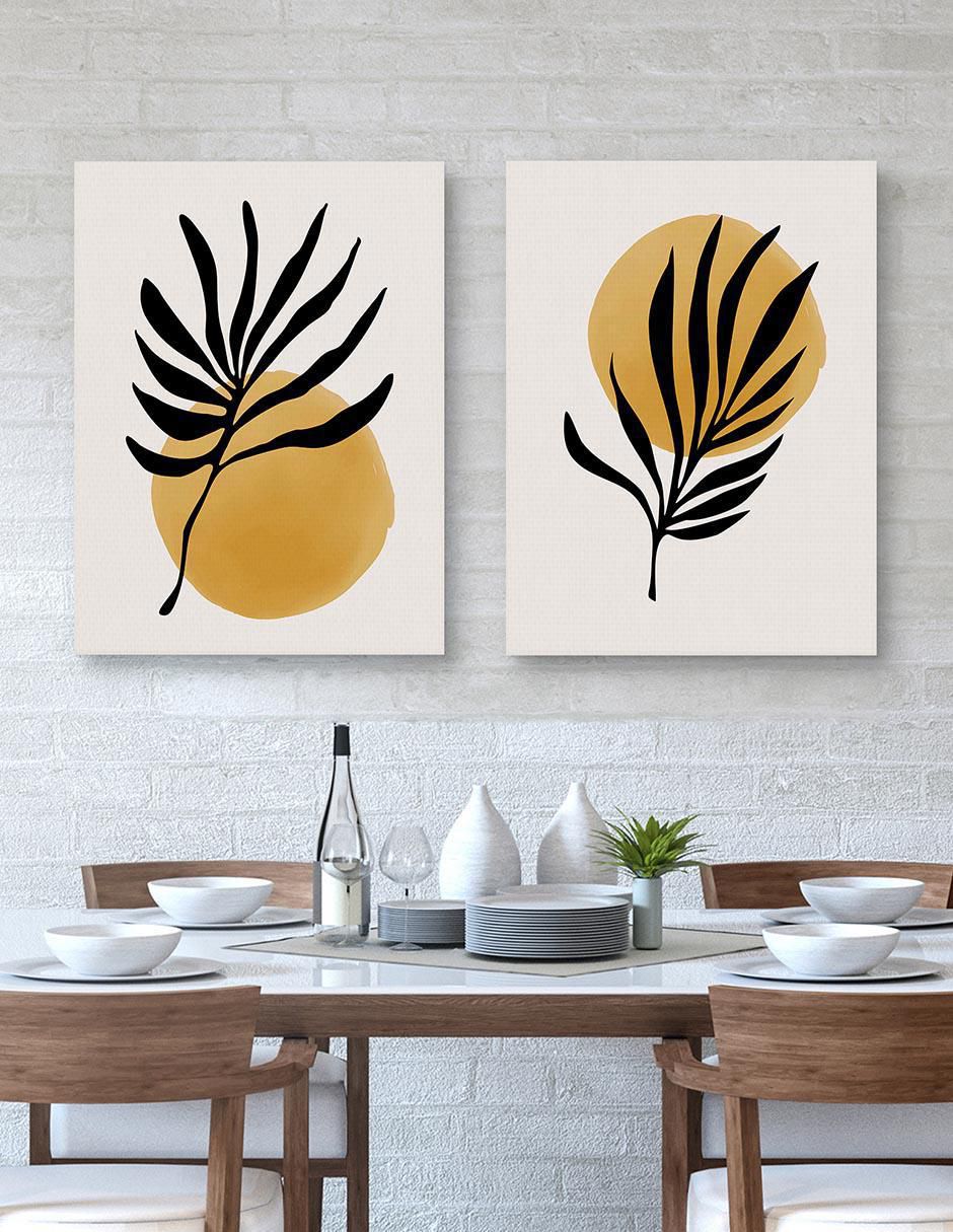 Pintura Planta Jazzy Jungle Sun técnica mixta 4