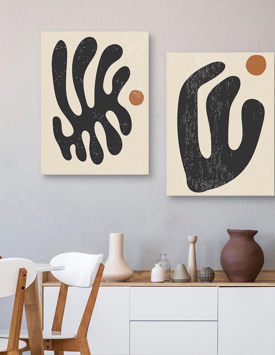 Pintura Mod Matisse Circle técnica mixta 4