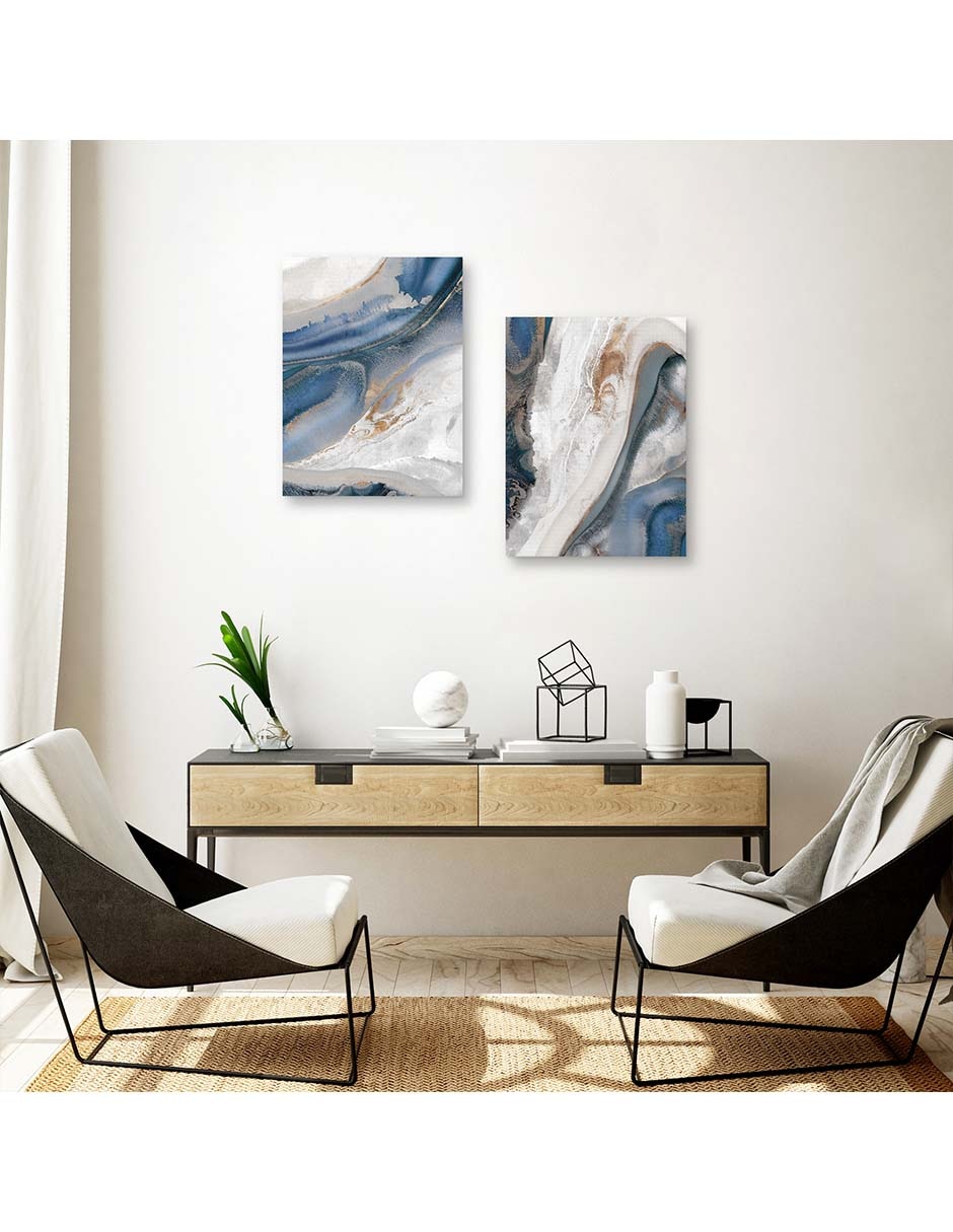 Pintura El Cielo de Plata II técnica mixta 2