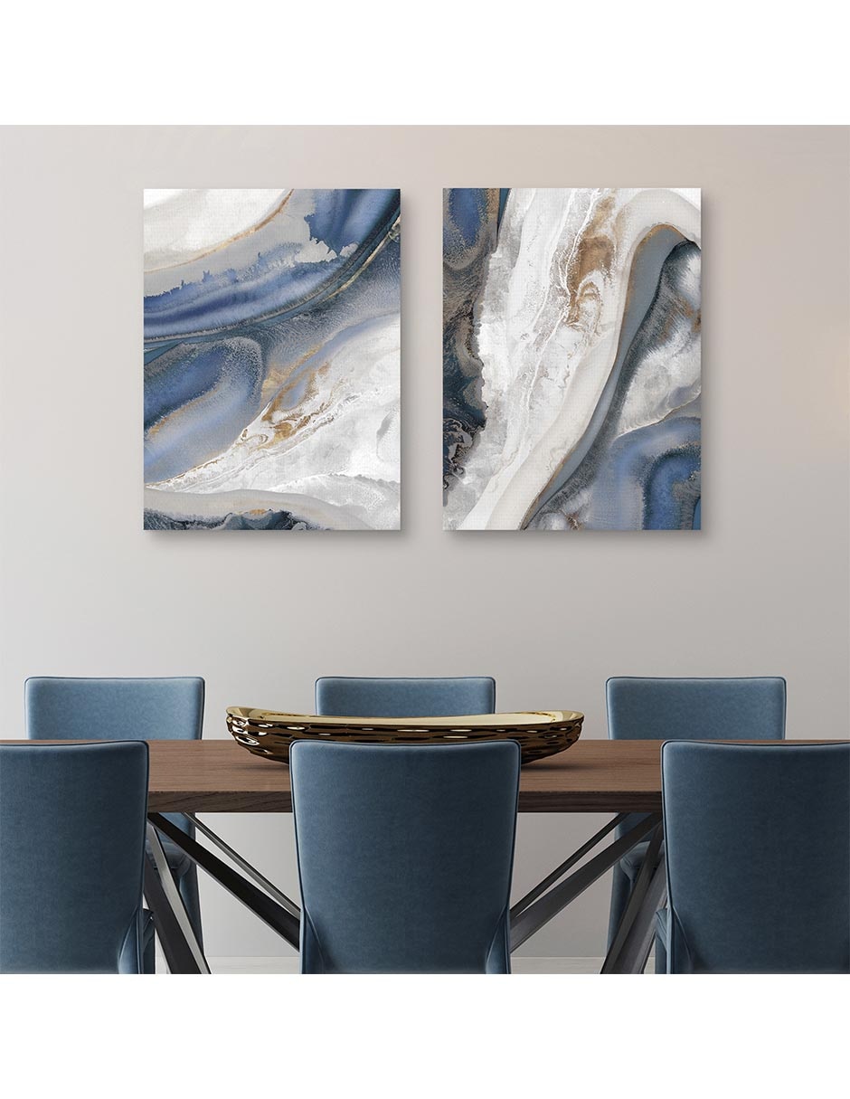 Pintura El Cielo de Plata II técnica mixta 2