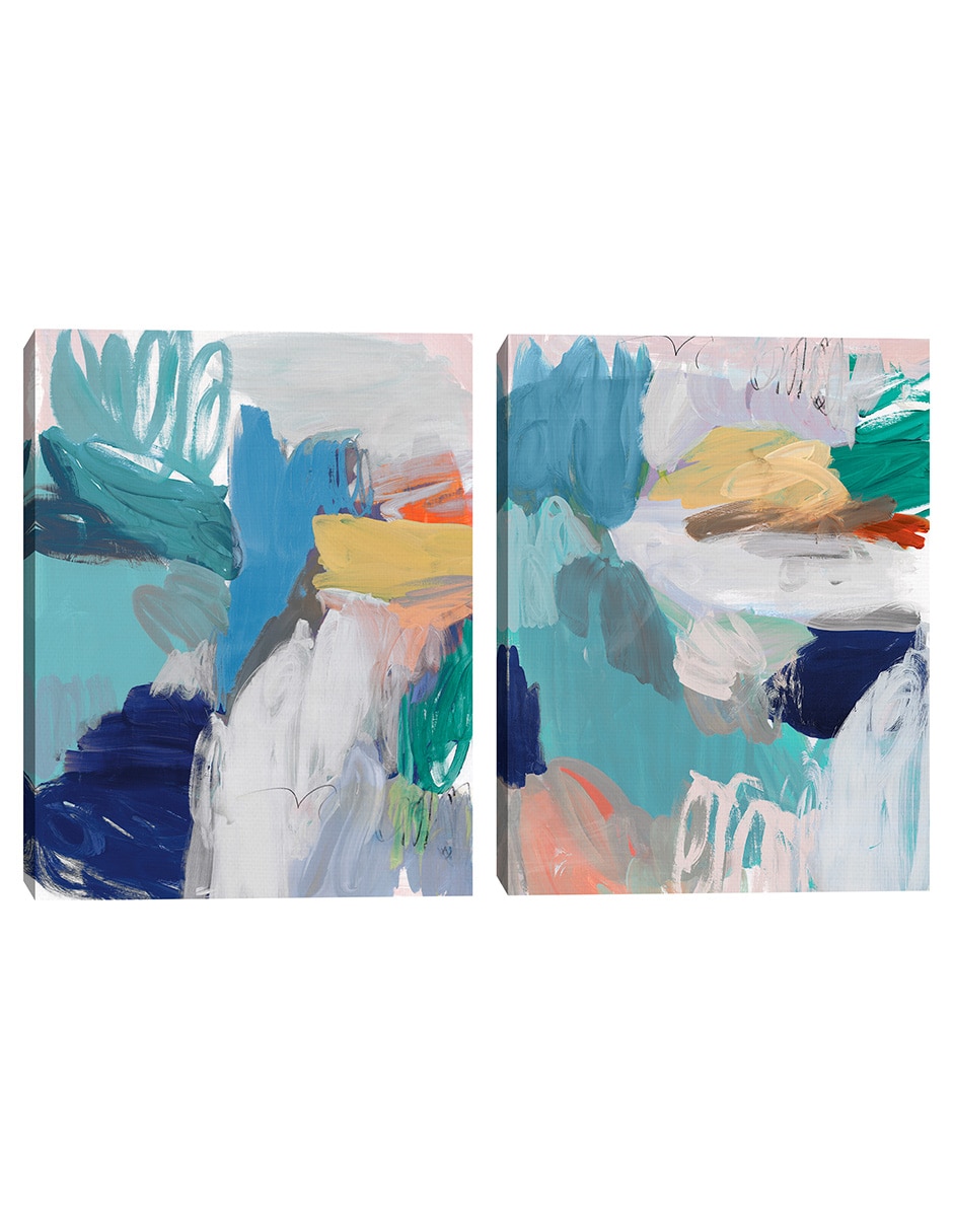 Pintura Engañado I técnica mixta