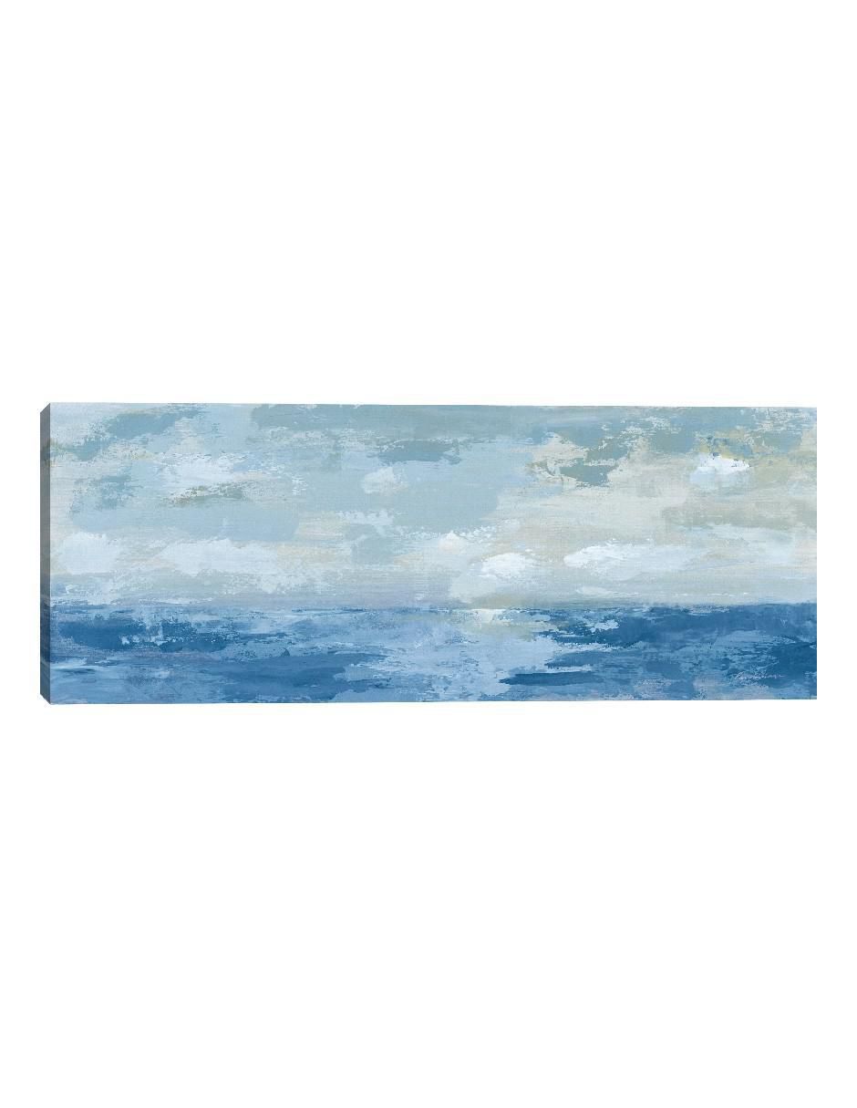 Pintura Mar azul y plata técnica impresión Mar azul y plata Pintura Mar azul y plata técnica impresión Mar azul y plata