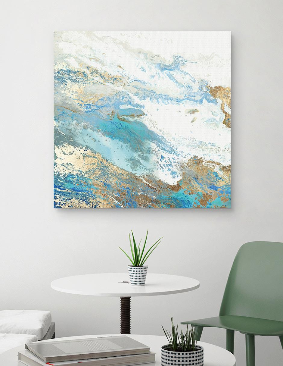 Pintura Intro Azul I técnica impresión 3