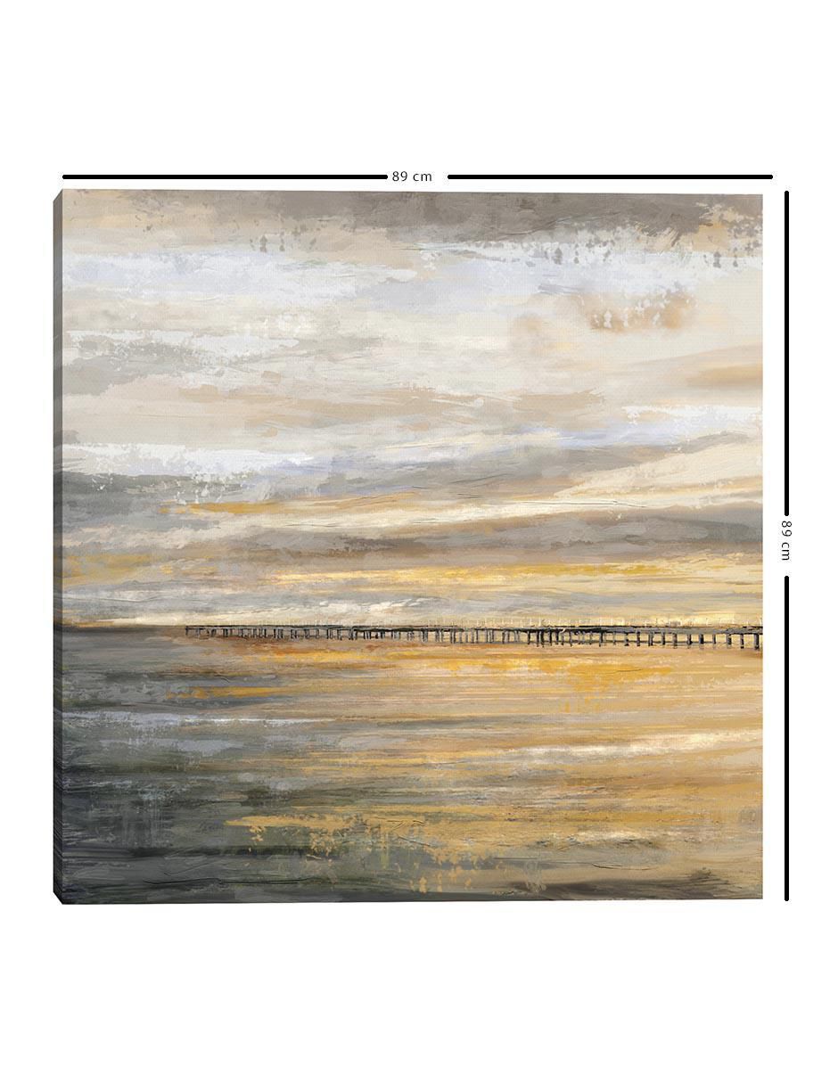 Pintura Muelle nocturno técnica impresión Muelle Nocturno 5