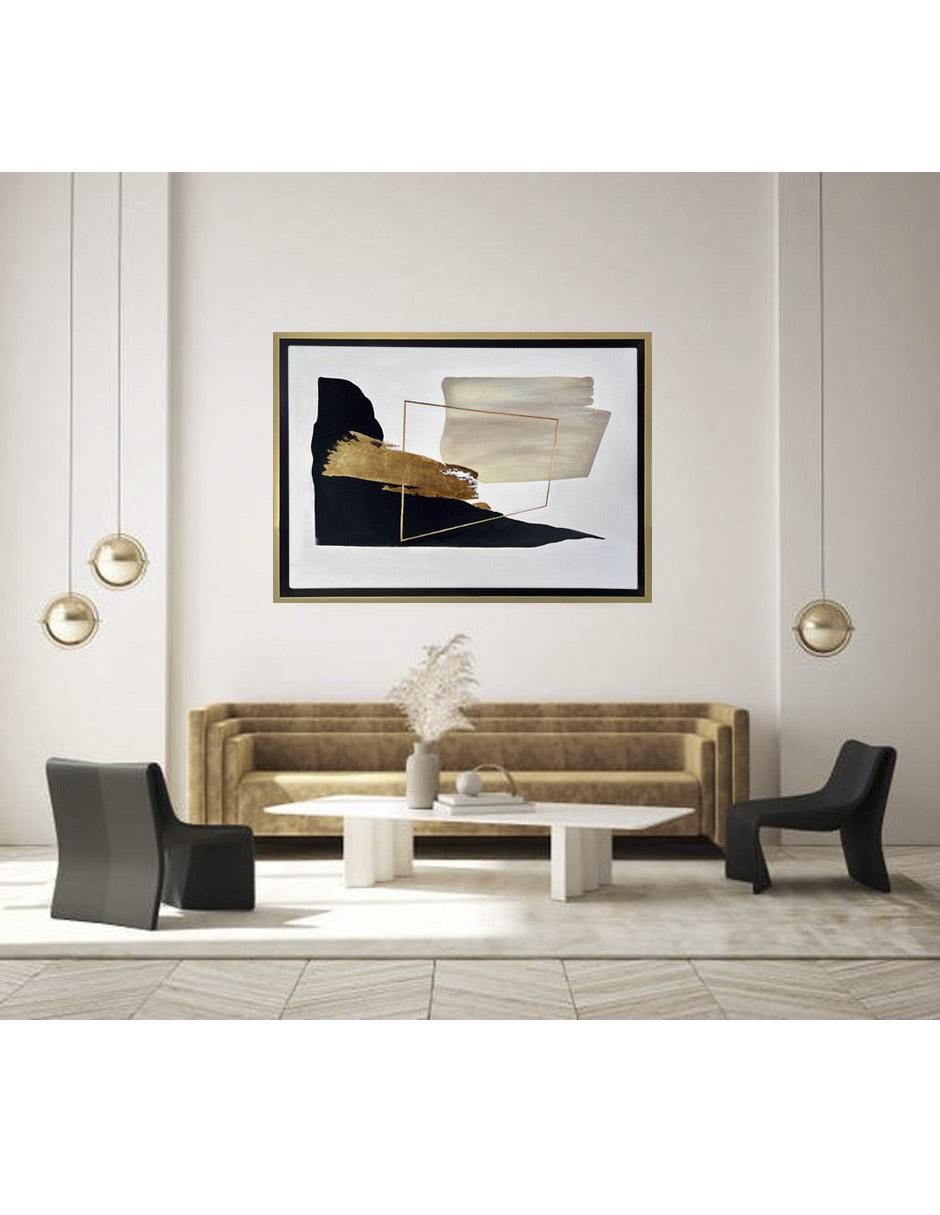 Pintura Golden Summit técnica mixta 6