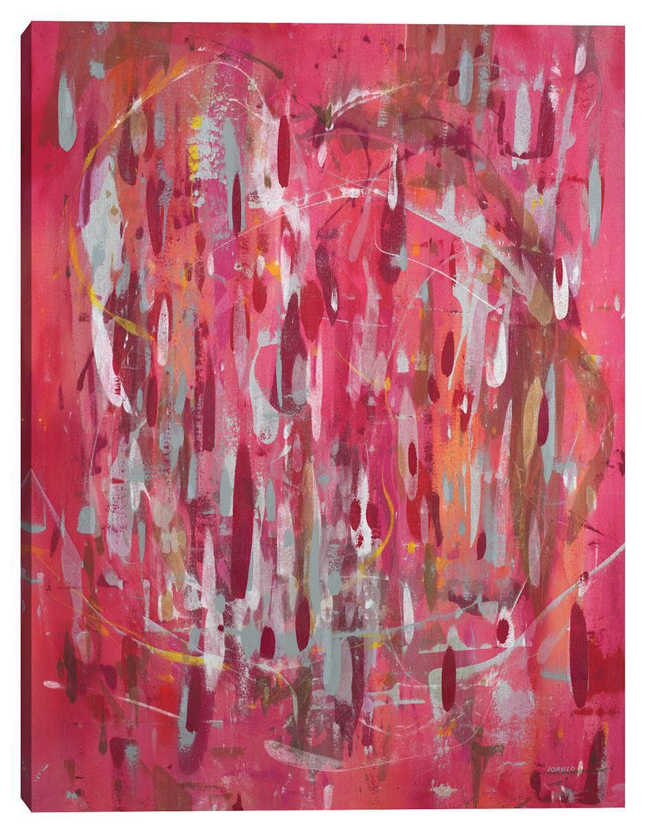 Pintura Alboroto rojo técnica impresión Pintura Alboroto rojo técnica impresión