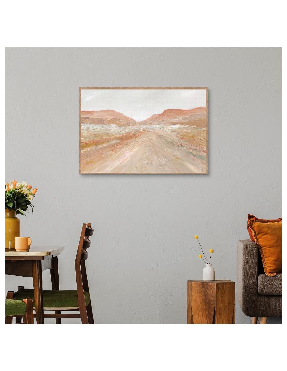 Pintura Raod a Sedona técnica impresión 2